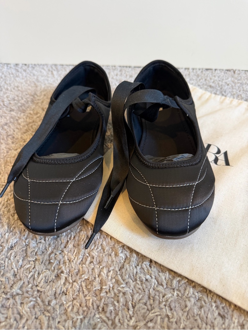 Zara Sporty Ballet Flats